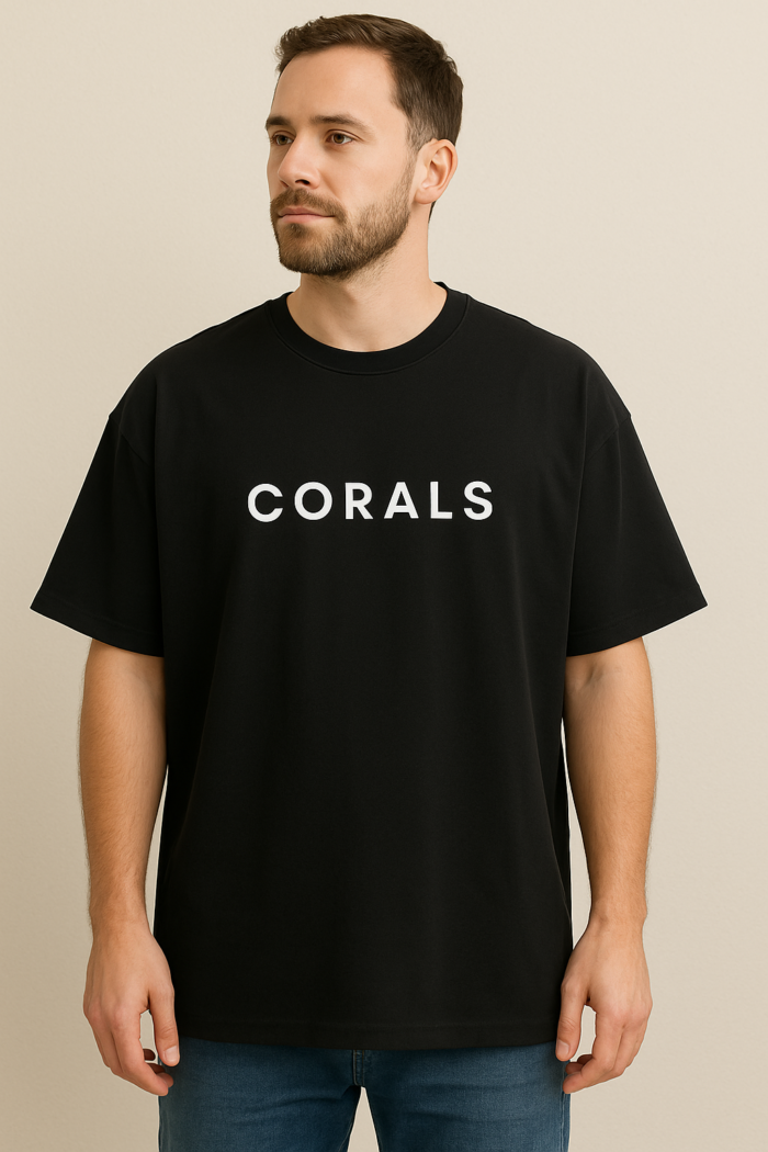 Corals Branded Oversized Tee